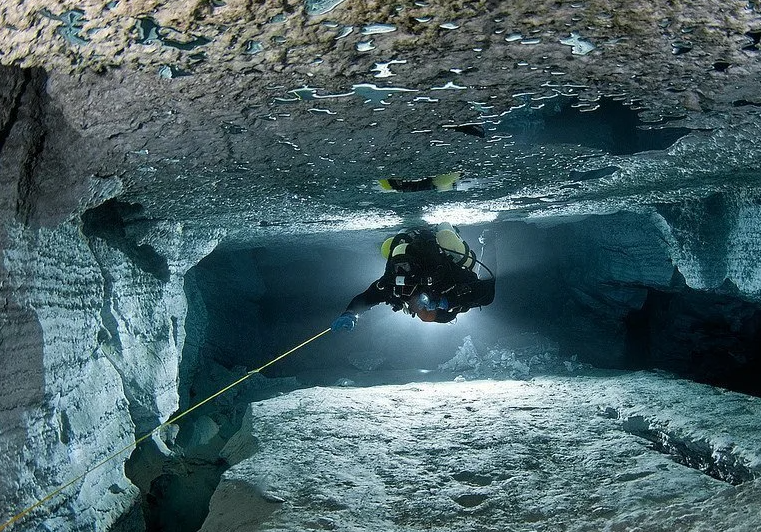Cave exploration gear and guide briefing